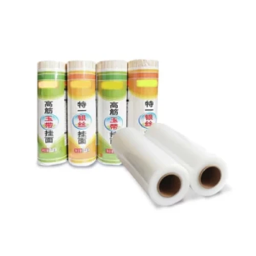 Pof Shrink Clear Roll Packaging Shrink Tube White Roll Noodles Packaging Film For Packaging