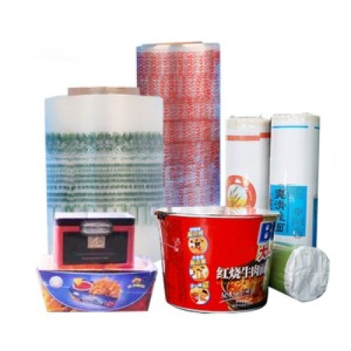 High Quality Pof Shrink Film Factory Direct Sale Milk Tea Paper Cup Printed Pof Film Milk Plastic Cup Sealing Film